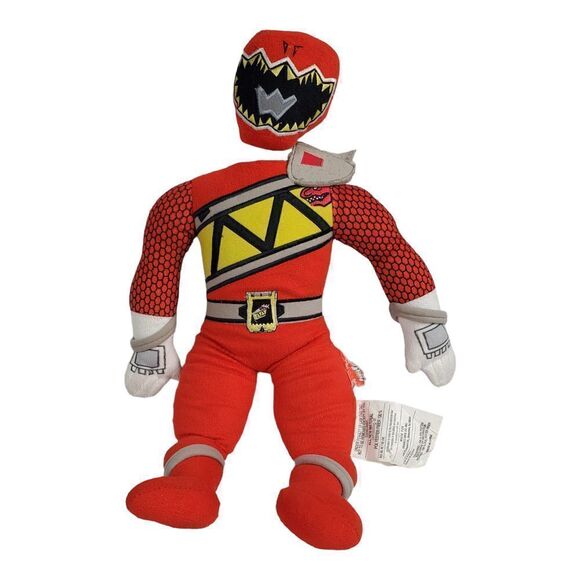 Hasbro Mighty Morphin Power Ranger Red Ranger Plush Soft Toy TV Show Series 21" - Picture 10 of 10
